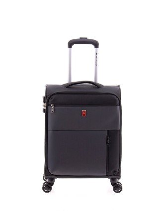 TROLLEY 50 CM LOW COST CON TSA GLADIATOR ARCTIC NEGRO