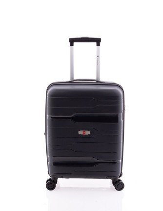 TROLLEY POLIPROPILENO 50 CM  4 RUEDAS  Y CREMALLERA Y TSA...