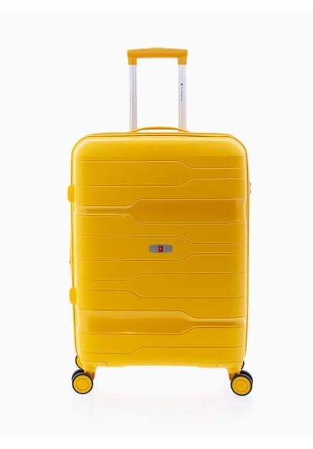 TROLLEY POLIPROPILENO 70 CM  4 R EXTENSIBLE, TSA GLADIATOR BOXING CURCUMA