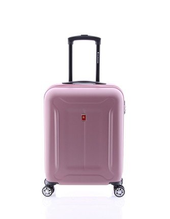 TROLLEY 50 CM ABS 4 RUEDAS LOW COST GLADIATOR BEETLE ROSA