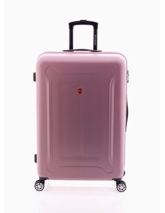 TROLLEY 70 CM ABS 4 RUEDAS GLADIATOR BEETLE ROSA