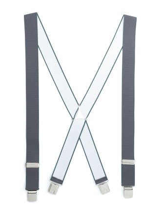 Tirante de Hombre tipo cruceta Liso Marrón C-10