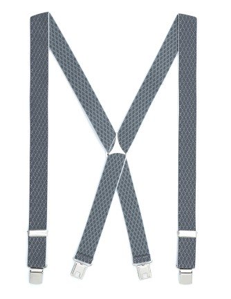 Tirante de Hombre tipo cruceta Estampado Gris C-39