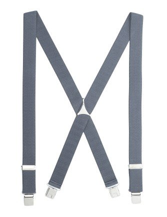 Tirante de Hombre tipo cruceta Estampado Gris Claro C-47