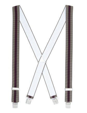 Tirante de Hombre tipo cruceta Estampado Beig C-71