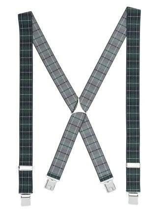 Tirante de Hombre tipo cruceta Estampado Verde C-74