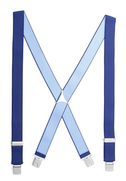 Tirante de Hombre tipo cruceta Estampado Celeste C-95