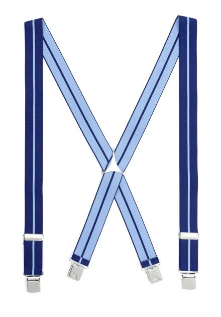 Tirante de Hombre tipo cruceta Estampado Marino C-107