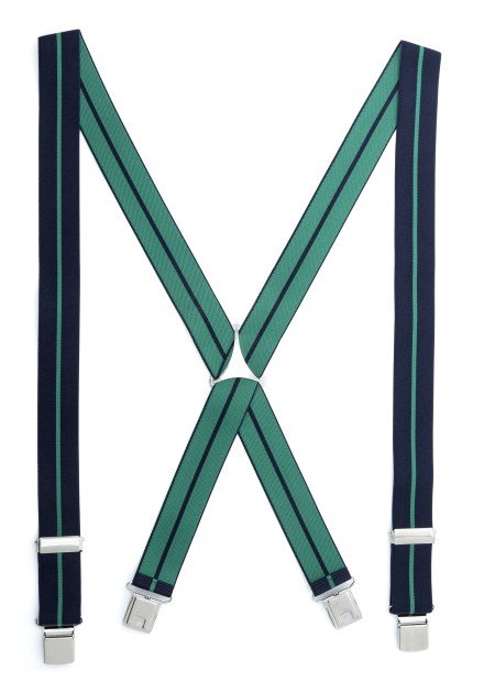 Tirante de Hombre tipo cruceta Estampado Negro C-113