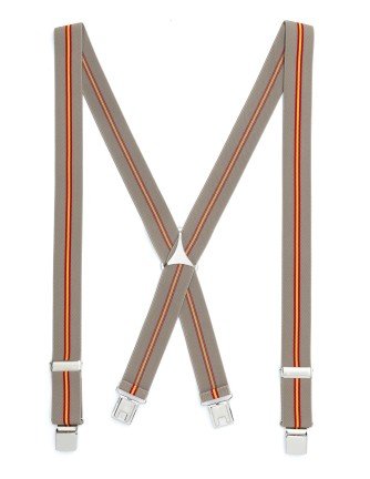 Tirante de Hombre tipo cruceta Estampado Beig Bandera C-133