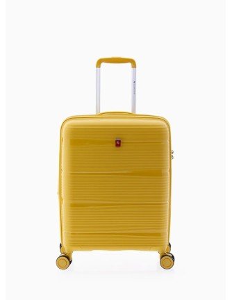 TROLLEY POLIPROPILENO 50 CM  4 RUEDAS  Y CREMALLERA Y TSA...