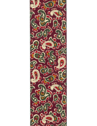 Tirante de Hombre tipo cruceta Estampado Burdeos C-09 2