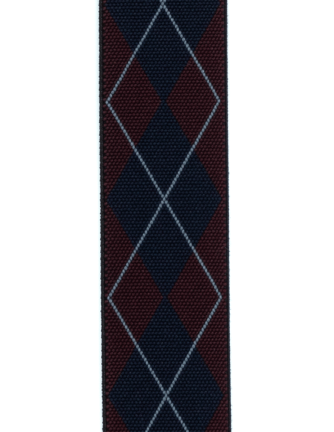 Tirante de Hombre tipo cruceta Estampado Burdeos C-26 2