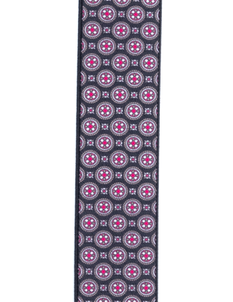 Tirante de Hombre tipo cruceta Estampado Negro C-140 2