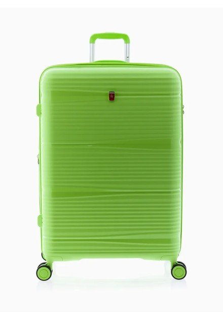 TROLLEY POLIPROPILENO 70 CM  4 R EXTENSIBLE, TSA GLADIATOR BIONIC VERDE