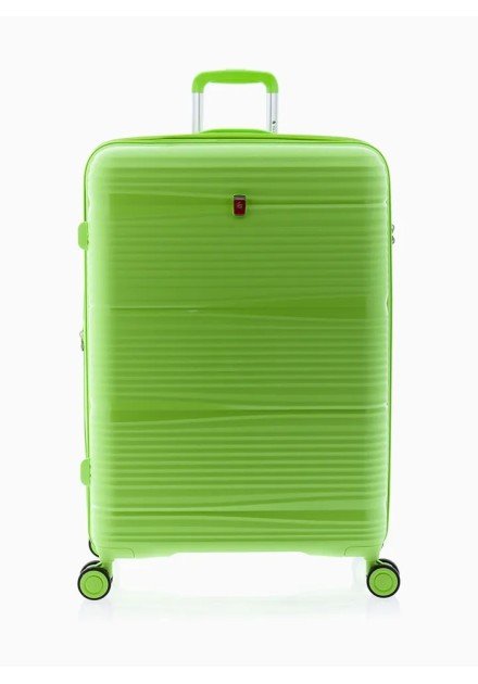 TROLLEY POLIPROPILENO 70 CM  4 R EXTENSIBLE, TSA GLADIATOR BIONIC VERDE