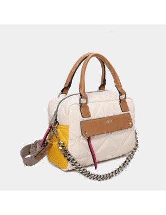 Bolso 2 asas Deva 19990 Binari color hielo 2