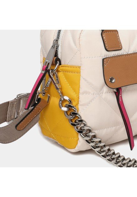 Bolso bandolera Deva 19991 Binnari color hielo