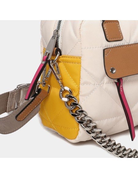 Bolso bandolera Deva 19991 Binnari color hielo