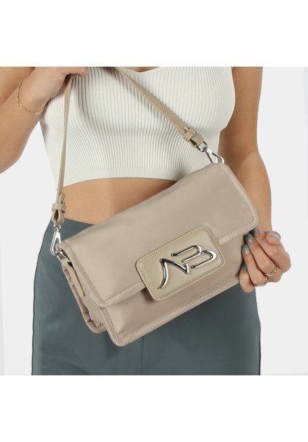 Bolso hombro pequeño Nora 20120 Binnari color stone