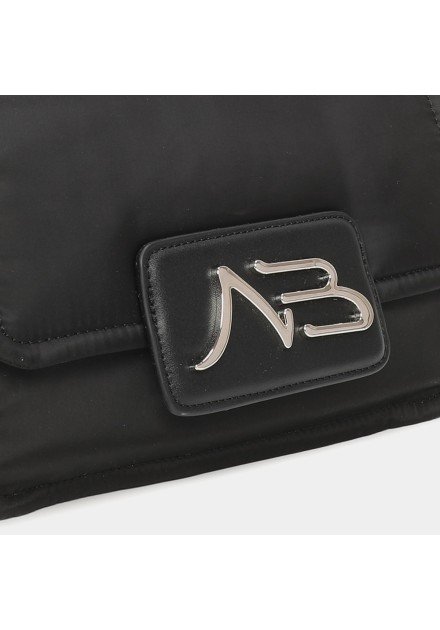 Bolso hombro pequeño Nora 20120 Binnari color negro