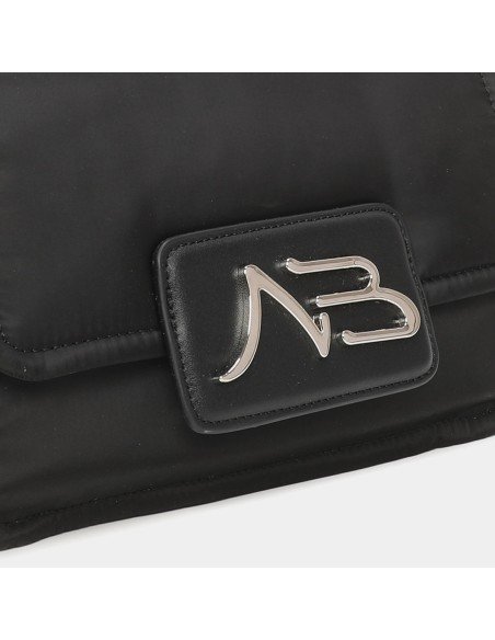 Bolso hombro pequeño Nora 20120 Binnari color negro