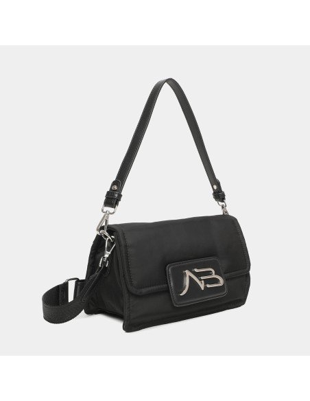 Bolso hombro pequeño Nora 20120 Binnari color negro
