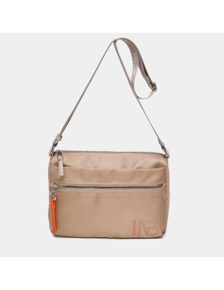 Bolso bandolera mediana Yuna 20203 Binnari color camel