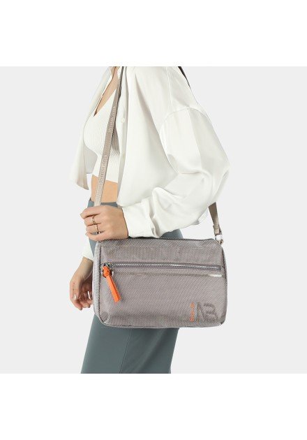 Bolso bandolera mediana Yuna 20203 Binnari color lavanda