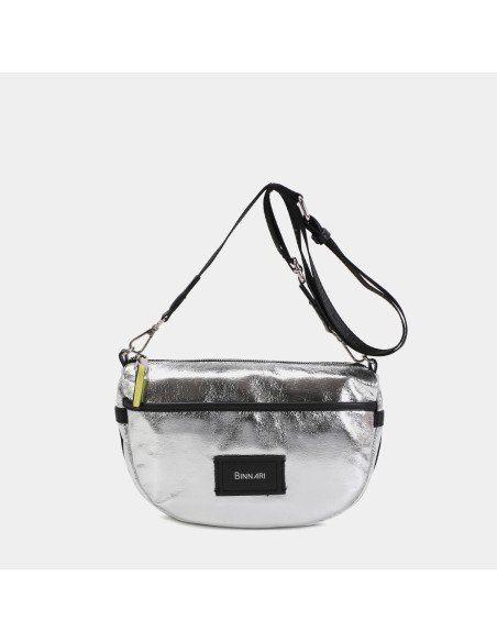 Bolso bandolera Thea 20183 Binnari color plata