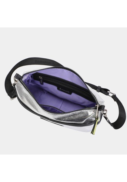 Bolso bandolera Thea 20183 Binnari color plata