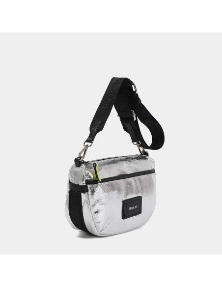Bolso bandolera Thea 20183 Binnari color plata