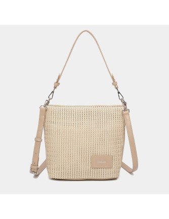 Bolso hombro pequeño  Lara  20062 Binnari color beig