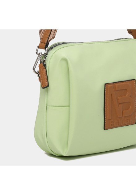 Bolso bandolera Mina 20113 Binnari color lima camel