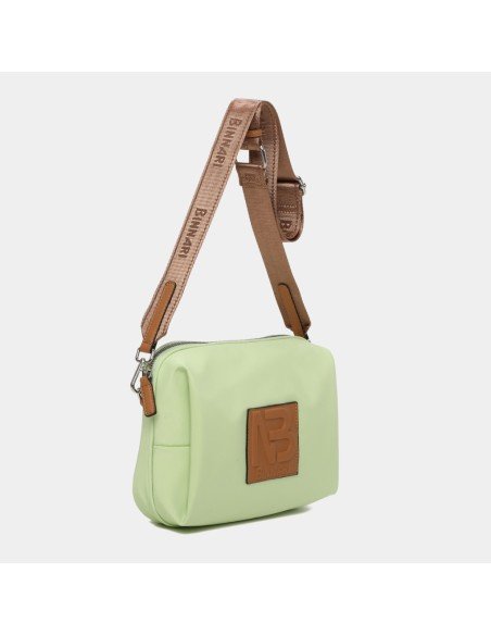 Bolso bandolera Mina 20113 Binnari color lima camel