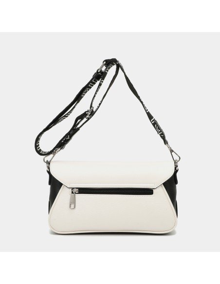 Bolso bandolera mediana Elsa 20021 Binnari color hielo