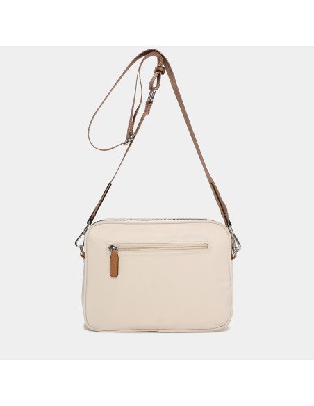 Bolso bandolera Mina 20113 Binnari color hielo camel