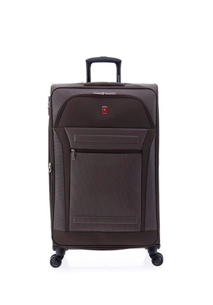 TROLLEY 70 CM EVA DOBLE RUEDAS EXTENSIBLE, TSA GLADIATOR SIROCO MARRON