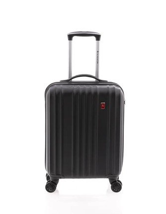 TROLLEY 50 CM ABS 4 RUEDAS LOW COST GLADIATOR ZEBRA NEGRO